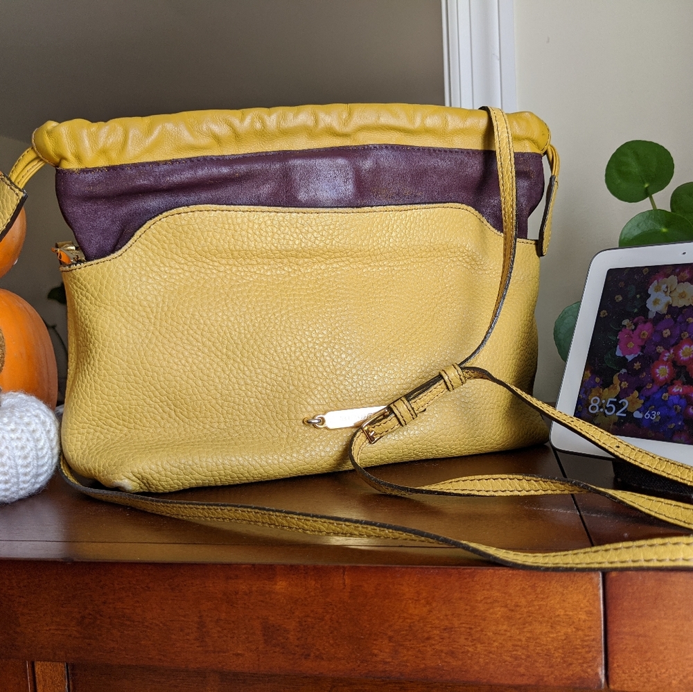 Burberry " little Crush" leather crossbody bag